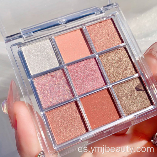 Paleta de maquillaje de contorno de sombra de ojos personalizada cosmética